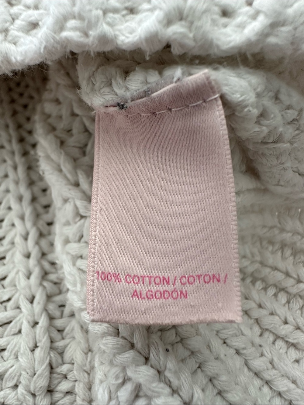 Victoria's Secret White Button-Up Knit Cardigan, size medium - Picture 12 of 13